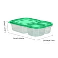 Acrylic Container with Snack Containers with Dividers Organize Pantry