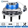 thumbnail image 6 of ECCPP Wheel Hub and Bearing Assembly, 5 Lugs, ABS, 7 lbs, 14 x 6 x 5 Inches, 6 of 6