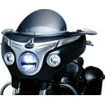 thumbnail image 6 of Kuryakyn 5622 Motorcycle Lighting Accent Accessory: Driving Light Bezels for 2014-19 Indian Motorcycles, Chrome, 1 Pair, 6 of 8