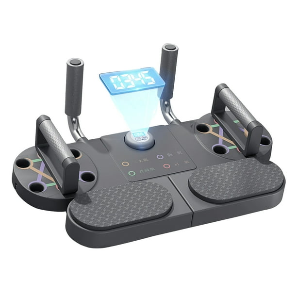 Plank Push Up Trainer, Plank Board Core Trainer Temporizador Multiusos Para Fitness