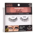 thumbnail image 6 of KISS Magnetic Lashes Flexiband 3 Double Strength Magnets False Eyelashes - Charm - 1 pair, 6 of 6