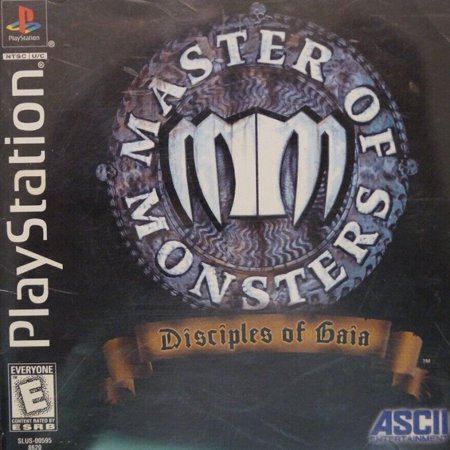 Restored Master of Monsters: Disciples of Gaia (Sony PlayStation 1  1998) RPG Game (Refurbished)