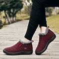 thumbnail image 5 of Ablanczoom Womens Snow Boots: No-slip Warm Fur Winter Woman Ankle Booties, 5 of 5