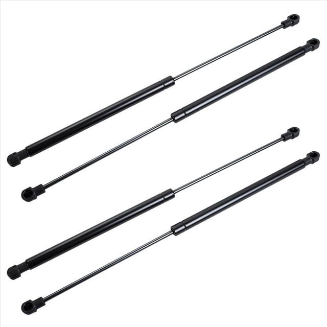 4x for Prius 2010-2015 Rear Trunk Gas Supports Shock,4 x Rear Tailgate Boot Gas Struts,Black