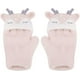 thumbnail image 3 of Guantes sin dedos con solapa para niños, lindos mitones de zorro, elásticos, convertibles, de punto, para invierno, 3 of 5