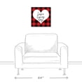 thumbnail image 3 of Creative Products Love Lives Here 16x16 Canvas Wall Art, 3 of 5