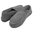 thumbnail image 3 of Ventana Men’s Corduroy Slippers Moccasin House Shoes, 3 of 7
