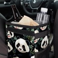 thumbnail image 6 of Panda Foldable Car Garbage Can with Lid, Leak-proof, Hanging Storage Bag - Trash Can for Car, Mini Trash Can, 6 of 6
