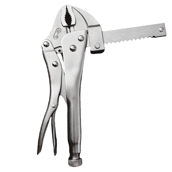 GOSWIFT 10-Inch Adjustable Locking Pliers, Heavy-Duty Slide Bar Vise Grip Wrench with 4-Inch Jaw Capacity, Chrome-Plated Carbon Steel Welding and Repair Tool