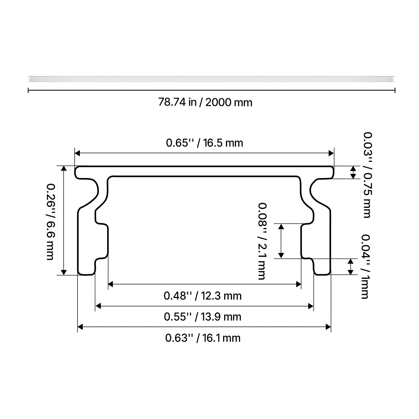 KFFKFF 10-Pack 6.6 ft/2M U-Shaped LED Aluminum Channel with Frosted Cover, End Caps, and Mounting Clips,Aluminum Profile for LED Strip Light Installations,Ideal for Under Cabinet and Counter Lighting
