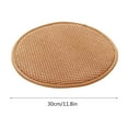thumbnail image 3 of OAVQHLG3B Round Stool Cushion, 12inch Chair Cushions with Ties for Dining Chairs, Seat Pads/Cushions, 3 of 5