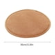 thumbnail image 2 of Cojín redondo grueso para silla de exterior con funda impermeable y duradera, de espuma de alta densidad, para patio, balcón, dormitorio, cómodo asiento. Aestivo | Caqui | AESTIVO, 2 of 6