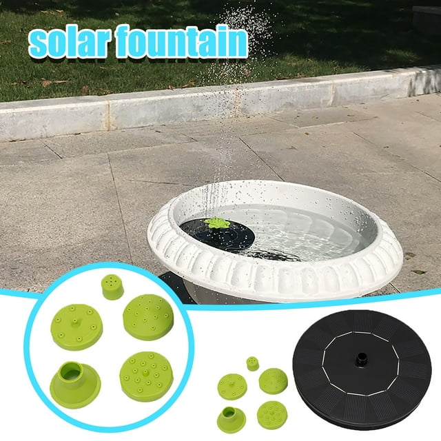 TIMIFIS Fish Tank Accessories Decorations Free Standing Floating Solar Powered Water Pump For Bird Bath Garden Pond PoolFall/Winter