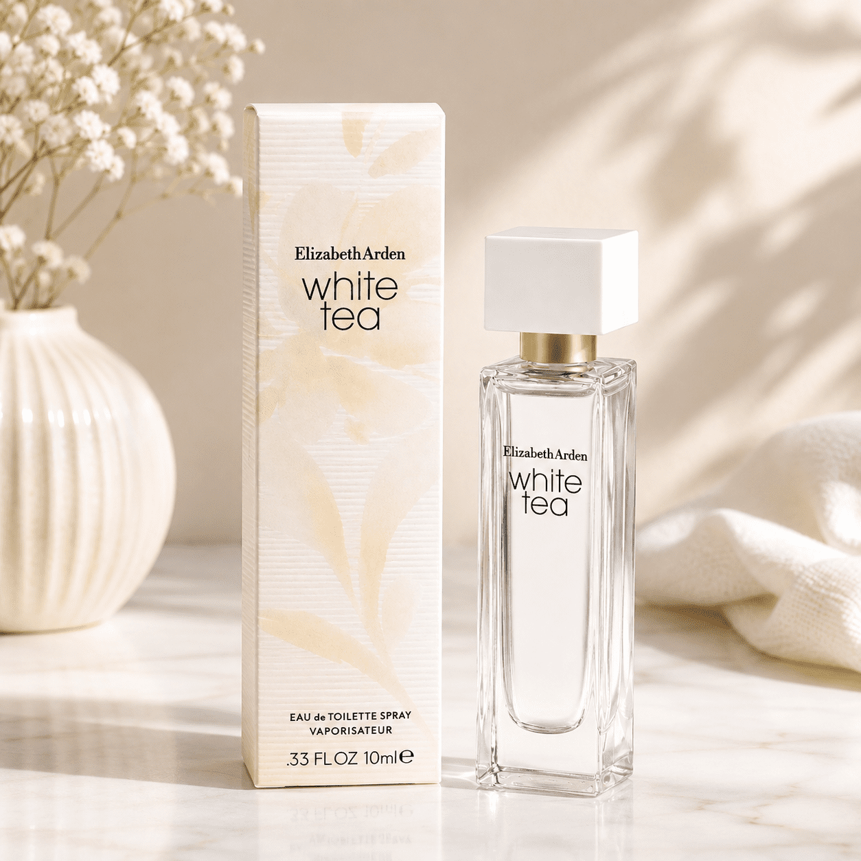 WHITE TEA * Elizabeth Arden 0.33 oz / 10 ml Miniature EDT Women