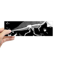 thumbnail image 1 of Hueso enorme fósil de dinosaurio Rectángulo Parachoques Pegatina Cuaderno Ventana Calcomanía, 1 of 1