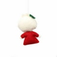 thumbnail image 2 of Hand Felted Christmas Ornament Mrs. Claus Global Groove (H), 2 of 2