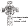 thumbnail image 5 of Jeweled Cross JC-9731-E St. Paul Wall Cross, 5 of 7