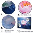 thumbnail image 3 of Designart "Luminescent Lotus Dream I" Lotus Floater Framed Wall Art Prints, 3 of 5