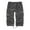 Dark Camo, variant on BRANDIT INDIVIDUAL WEAR Adult Male Cargo Capri Pants, Color: Anthracite, Size: XL (2003-12005-XL)
