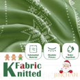 thumbnail image 4 of Christmas Shower Curtain White Snowflake on Red Shower Curtains for Bathroom Waterproof Fabric Winter Shower Curtain Happy New Year Xmas Decor Shower Curtain Set 72x72 Inches with Hooks, 4 of 6