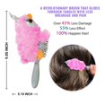 thumbnail image 4 of (3 Pack) Wet Brush Plush Kids Detangler (Penguin Unicorn) with Soft IntelliFlex Bristles for All Hair Types, 4 of 6