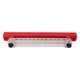 thumbnail image 4 of Bloque de distribución de energía de 12 postes Juego de barras colectoras 2 postes M6 12 tornillos M4 Caja de terminales de batería para automóviles RVs Barcos Yates Rojo, 4 of 10