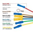 thumbnail image 4 of Conector de Luz Remolque RV 7 Vías, Adaptador Eléctrico Cable Pines, Convertidor Rápido con Soporte Montaje, 4 of 5