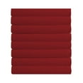 thumbnail image 5 of The Great American Store- 1800 Series 100% Authentic Microfiber Pack of 8 Fitted Sheet / Bottom Sheet 24 Inch Deep Pocket (Solid Burgundy, Cal King) - ALL ROUND ELASTIC FOR PERFECT FIT, 5 of 6