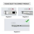 thumbnail image 4 of Kebiory 100W USB-C to Magnetic 3 Charger Adapter for MacBook Pro 2021-2023 (M1/M2) & MacBook Air 2022-2023 (M2) (Silver,2 Pcs), 4 of 7
