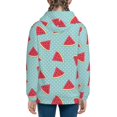 thumbnail image 6 of Sikiie Watermelon Zip Up Hoodie Teenage, hoodies for Teenage, Zipper Sweatshirt Jacket for Daily, Traveling-Medium, 6 of 6