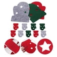 thumbnail image 4 of FONDOTIN Xmas Cutlery Decoration Felt Material for Kitchen 12Pcs, 4 of 6