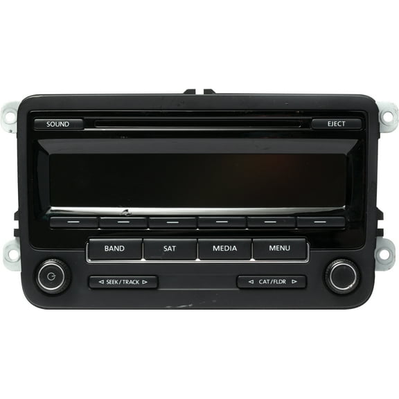 Restored 20152017 Volkswagen Jetta AM FM Satellite Radio Single CD MP3 Player 1K0035164J (Refurbished)