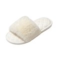 thumbnail image 2 of Willtoo Womens Winter Warm Slippers Cozy House Plush Fuzzy Indoor Shoes with Memory Foam Soft Anti-Slip Sole, 2 of 3