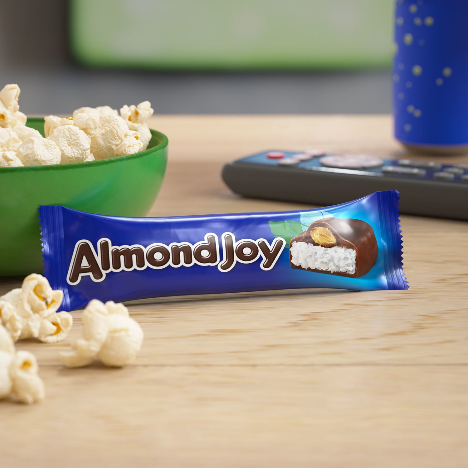 Almond Joy Coconut and Almond Chocolate Easter Candy, Bars 1.61 oz, 36 Count