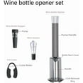 thumbnail image 4 of Professional Bar Tool Set, Wino on the Go Wine Opener, Air Pressure Wine Opener Set, Portable Wine Bottle Opener Kit with Aerator and Cylinder Case, 4 of 9