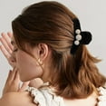 thumbnail image 6 of Wioihee Ladies' jewelry Large Pearl Claw Clips for Thick Hair for Wedding Nonslip Jaw Clips Hair Styling Gift and Accessories for Women and Girls, 6 of 6