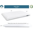thumbnail image 2 of Bluewave Bedding Ultra Slim Gel Memory Foam Standard Pillow- Cooling Technology, 2 of 6