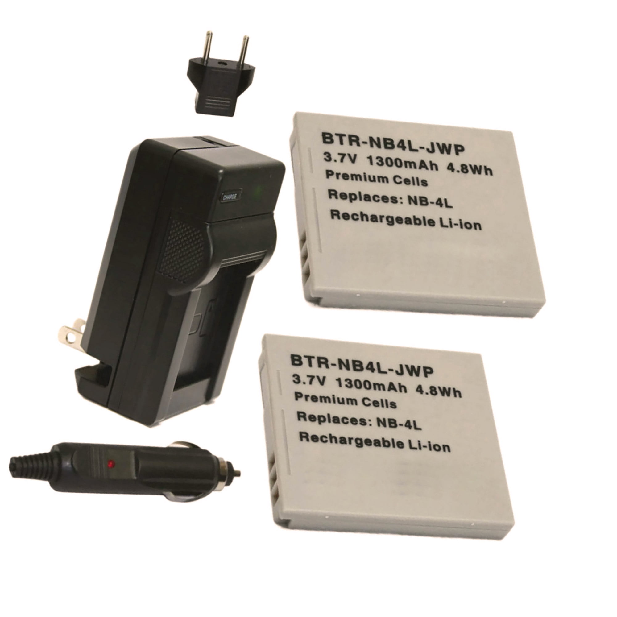 Replacement for Canon PowerShot SX740 HS Battery (2-Pack, 1250mAh