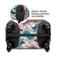 thumbnail image 4 of Naloa Skulls and Roses Elastic Suitcase Protector, Travel Suitcase Protector Cover Fits 18-32in Suitcase - Large, 4 of 9