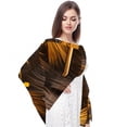 thumbnail image 4 of Halloween Broom Elegant Translucent Chiffon Silk Scarf, Light Breathable Wrap Shawl 180*73, 4 of 6