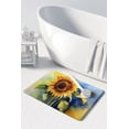 thumbnail image 3 of Carolines Treasures DAC1613RUG 19 x 27 in. Unisex Sunflowers in Watercolor Memory Foam Kitchen Mat, 3 of 5