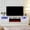 White, variant on Amerlife 70" Tv Stand, Fireplace, White