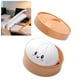 thumbnail image 1 of Juguetes de descompresión para bollos grandes, juguetes simulados de bollos al vapor para uso diario en la oficina y en casa, masa para albóndigas, juguetes para apretar para adultos, vaporera con ta, 1 of 7