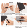 thumbnail image 4 of Clip de acero inoxidable universal para teléfono móvil, parche de junta ultrafino que soporta el cordón del teléfono móvil, antipérdida, fijo y duradero, 4 of 5