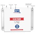 thumbnail image 3 of Acrylic Clear Sign Holder for Window Landscape 11x8.5 Inch Picture Frame Office Store Display 5-Pack, 3 of 9