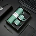 thumbnail image 3 of 1pc/1Set Stainless Steel Thermal Cup, With Gift Box Set, Double Layer Leakproof Insulated Water Bottle, Keeps Hot And Cold Drinks For Hours, Suitable For Cycling, Backpacking, Office Or Car, School, P, 3 of 5