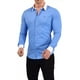 thumbnail image 4 of Camisa John Leopard Shirt Metal Emblem Manga Larga Slim Full, 4 of 6