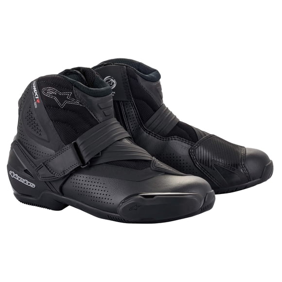 Botas de moto Alpinestars SMX-1 R V2 ventiladas negro/rojo 46