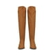 thumbnail image 4 of Bota Para Mujer Extra Larga Color Camel De Lycra Con Ajuste Superior Platonia  GINNA-02-CAMEL, 4 of 5
