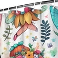 thumbnail image 3 of Colorful Fairy Princess Pattern Shower Curtain 84"x72" ,Bathroom Decorative Shower Curtains Set with 12 Hooks,Modern Waterproof Washable Shower Curtain, 3 of 6